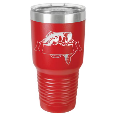 Personalized Fishing 30oz Ringneck Tumbler